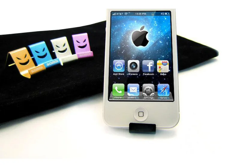 Мини-подставка, металлический кронштейн, Devil Smiley, универсальная поддержка, сумка для мобильного телефона, чехол для сотового телефона, для Xiaomi Redmi, для iPhone XS Max, XR
