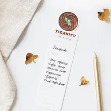 Карта Lover 30 шт./упак. кофе время бумажная карта Закладка карта 1 лот = 10 пачек = 300 шт оптом