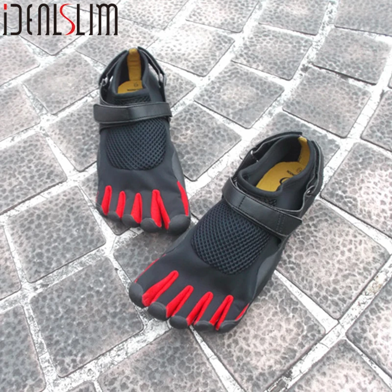 

IDEALSLIM Five Fingers Shoes Unisex 5 Toes Walking Shoes Men Women Soft-soled and Slip-resistant