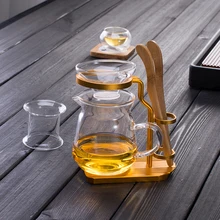 Высококачественный термостойкий стеклянный Gongdao Набор чашек, чайный набор кунг-фу, машина для протечек чая, чайник с цветами аксессуары для чайной кружки