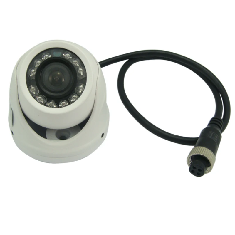 

G7202 Night Vision AHD Vehicle Indoor Dome Camera for X7 Mobile HDD DVR with Aviation Connector Without Audio Input