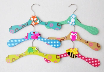 

15pcs/lot baby laundry hanger wooden trousers rack wholesale hanger for clothes