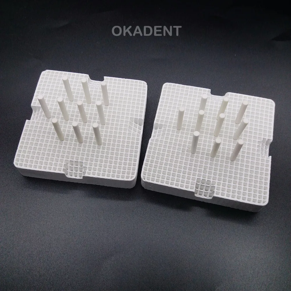Buy 2 pcs Dental lab Square Ceramic Firing