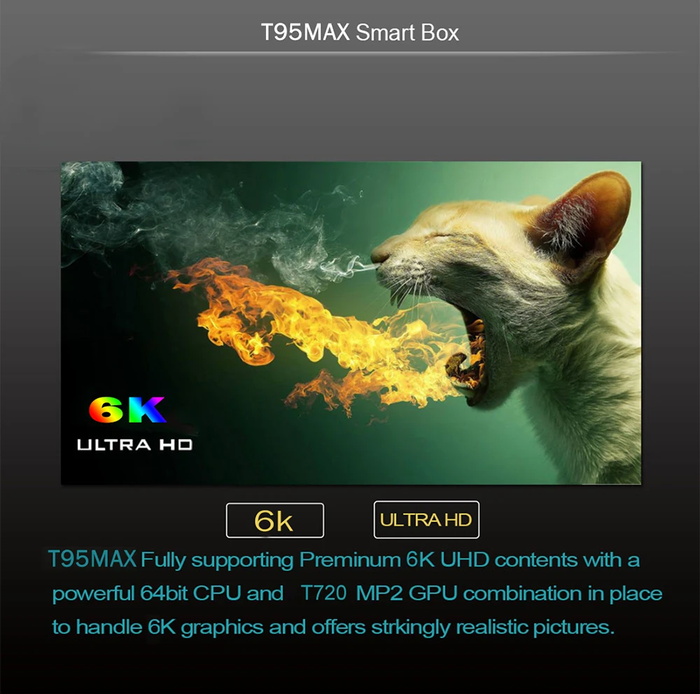 Clearance 10pcs/lot T95 MAX TV Box Android 8.1 vs tx6 10pcs Allwinner H6 Quad Core 4GB RAM 32GB 64GB ROM 2.4GHz WiFi 6K H.265 USB3.0 3