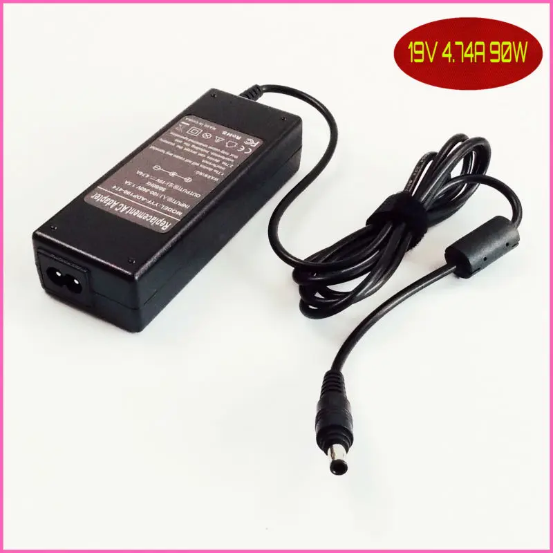 Адаптер переменного тока для ноутбука Samsung R520 R522 R523 R530 R538 R540 R580 R730 R780 19V 4.74A шнур