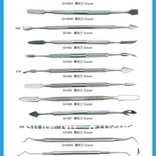 Стоматологические Инструменты аппарат для резки воска и лопатка хирургическая вмятина, вощеная решетка,$2,5/шт,$30/набор