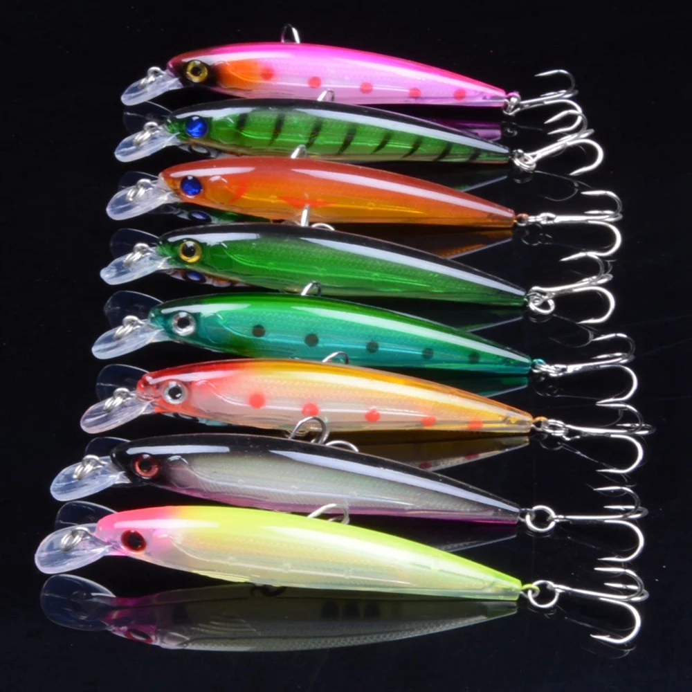 2018 новые рыболовные приманки Minnow набор для ловли нахлыстом China Hard Bait Воблер карпа