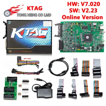 

KTAG FW 7.020 SW 2.23 No Token Limited Free ECM Titanium Software ECU Programming Tool K tag K-TAG Ktag V2.23 Free Shipping