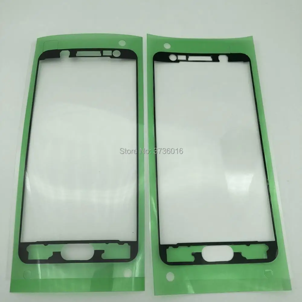 10 قطع LCD الإطار الأمامي ملصقا ل samsung J510 الجبهة الإطار الحافة لاصق الغراء استبدال للهاتف المحمول إصلاح تجديد