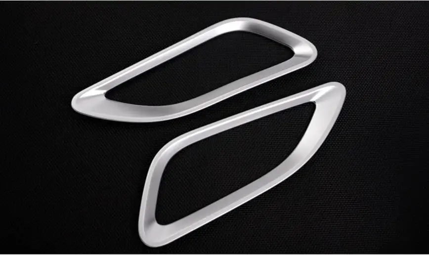 Para Jaguar F-RitmoX761 2016 2017 consola Centro pannello della scatola del cambio lato telaio di copertura recortar 2 pz