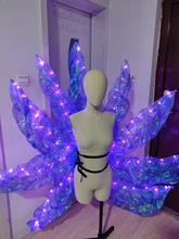 New 2019 LOL Ahri tails KDA Idol singer new skin kda tails shiny Nine-Tailed Fox Ahri cosplay costumes Anime props A a tale about tails