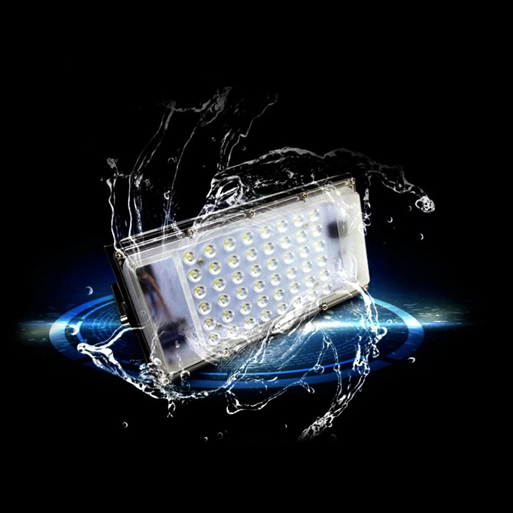 

1Pcs Module LED Flood Light 50W 220V SMD 2835 Waterproof LED Outdoor Lighting Garden Street Lamp Floodlight