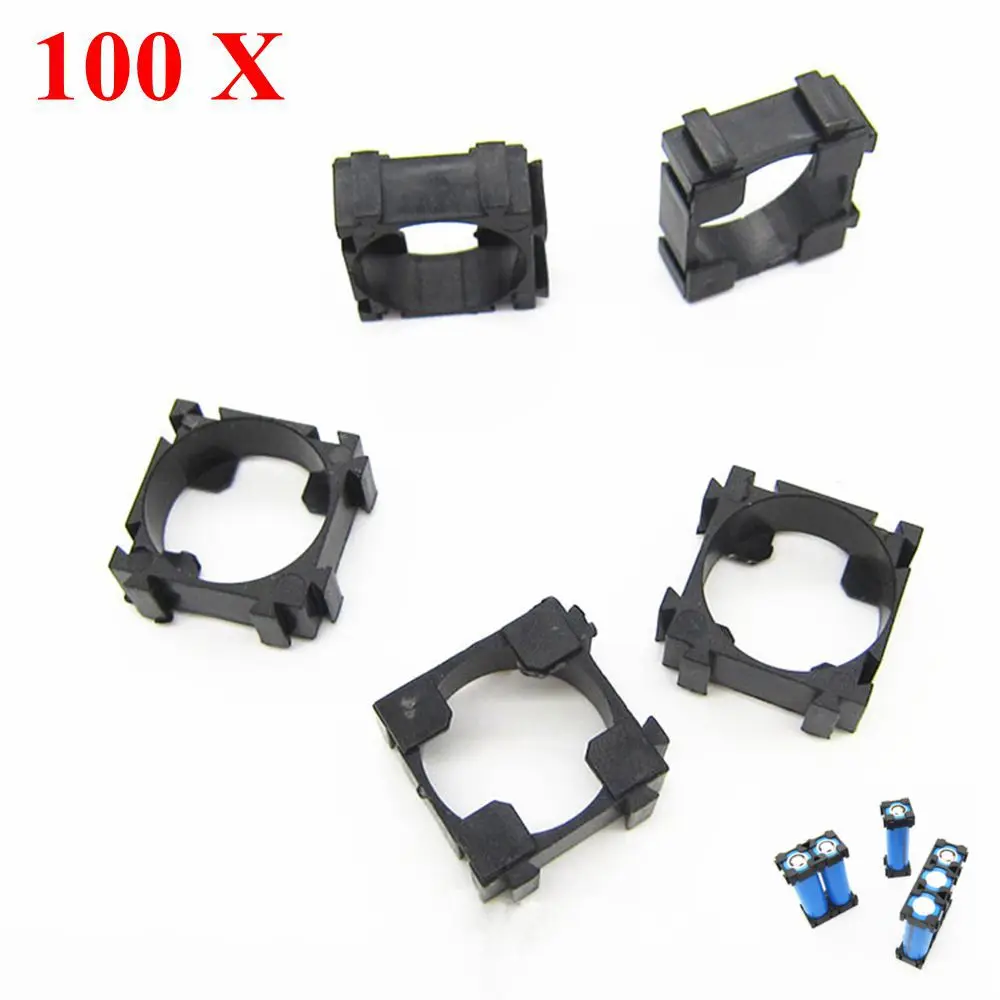 

100Pcs Single 18650lithium battery bracket electric vehicle battery bracket fixed combination bracket