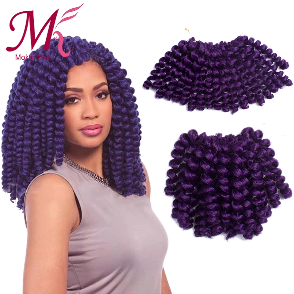 Wholesale 1 10pcs Jumpy Wand Curls Crochet Braids Freetress Hair