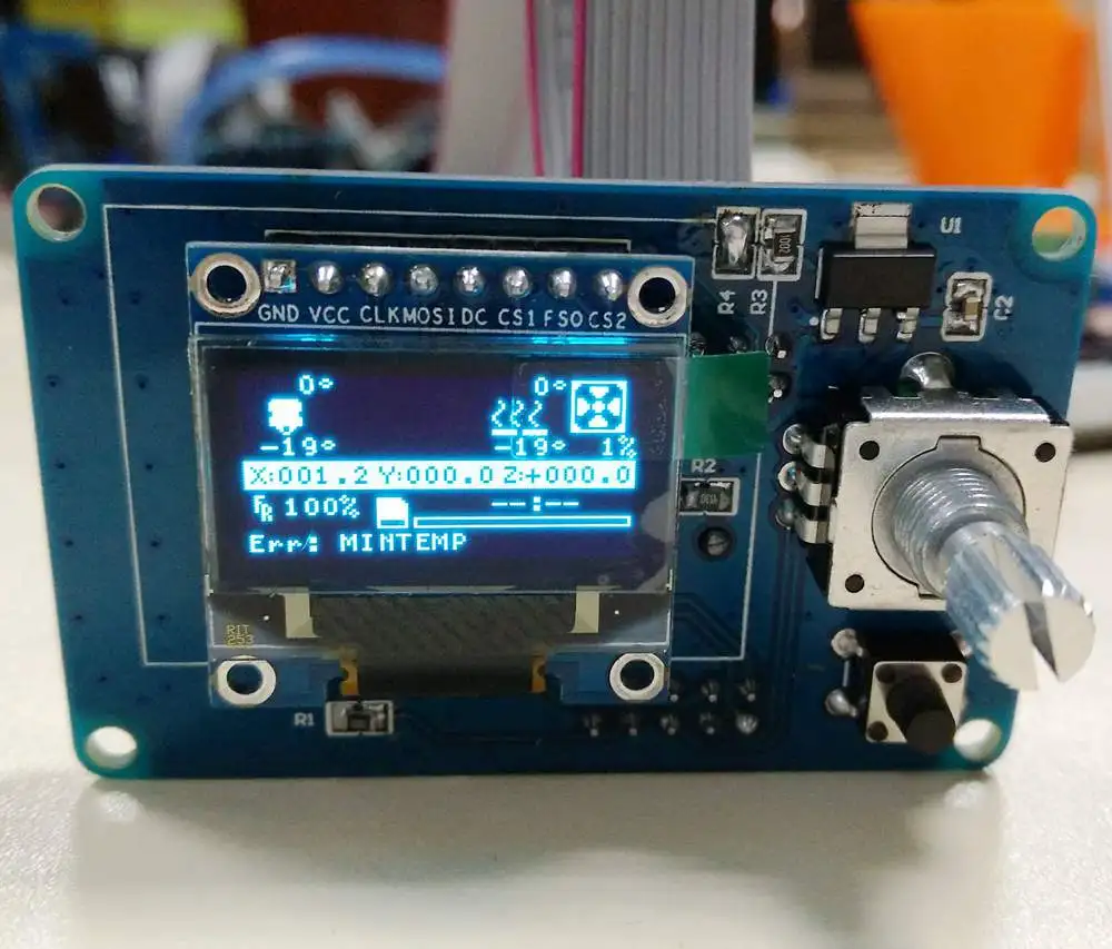SWMAKER Reprap MKS OLED дисплей Контроллер комплект для DIY 3D принтер 0 96 Интеллектуальный