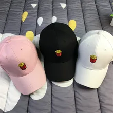 Крутая шляпа для папы с вышивкой картофеля фри Бейсболка унисекс регулируемая бейсболка шляпа