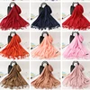 2022 winter scarf solid thick women cashmere scarves neck head warm hijabs pashmina lady shawls and wraps bandana Tassel ► Photo 3/6