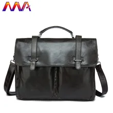 Модная мужская Курьерская сумка из натуральной кожи, Качественная мужская сумка через плечо из коровьей кожи, портфель из натуральной кожи