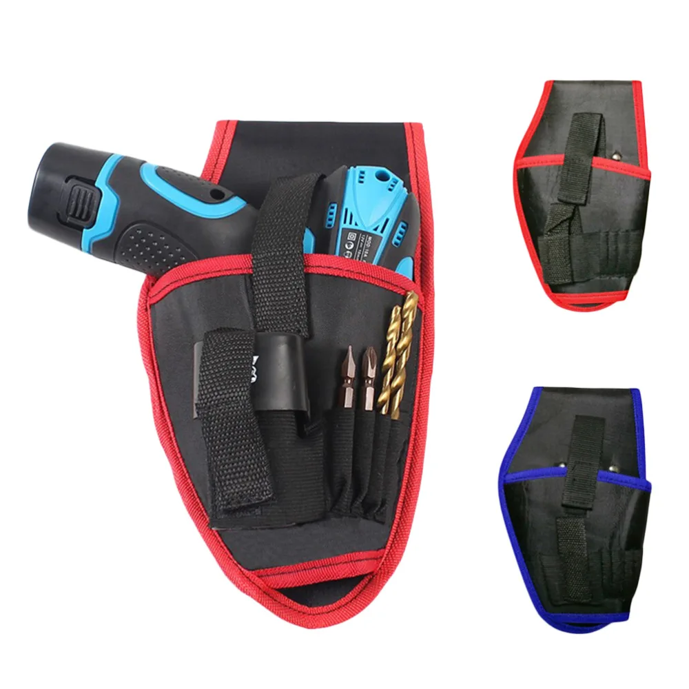 azul fácil de transportar Soporte para taladro de cintura inalámbrico para herramientas eléctricas y cintura