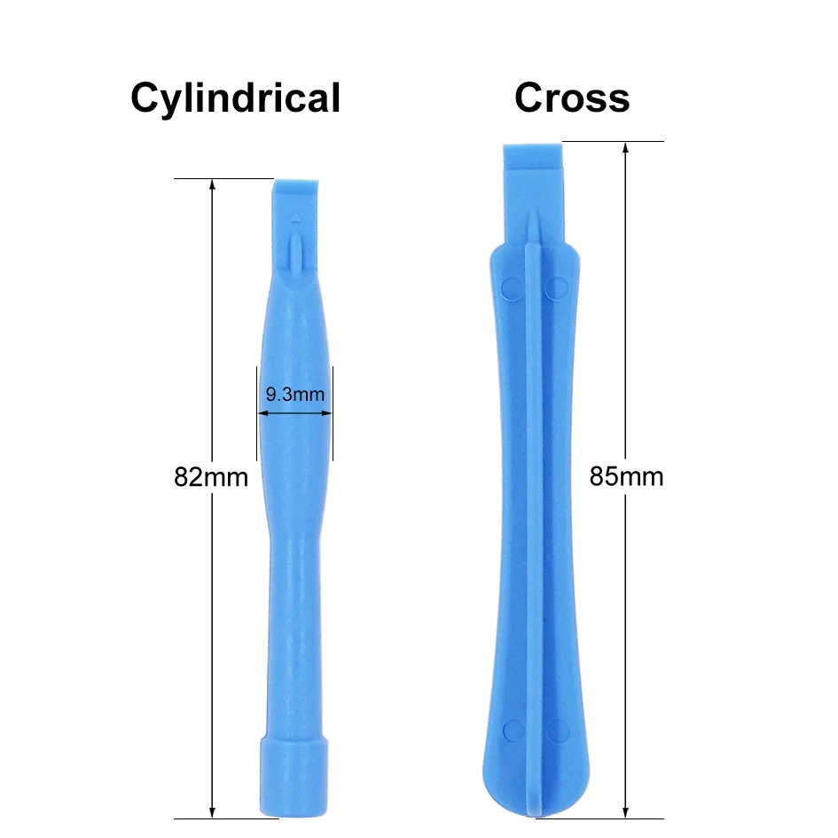 

Light Blue Plastic Pry Tool Crowbar Opening Tools Spudger Cylindrical Cross for iPhone 4 5 6S 7 Plus Phone Repair 1000pcs/lot