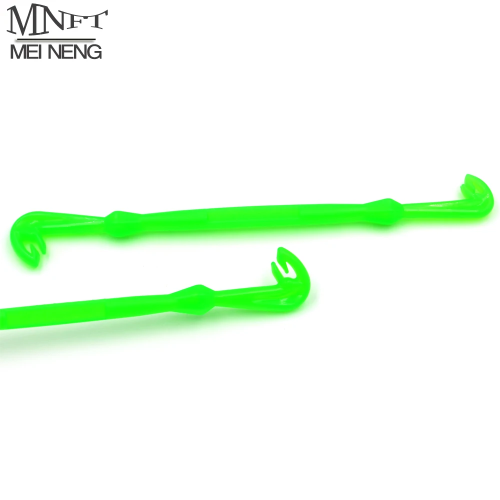

MNFT 2Pcs Plastic Two Different Sizes Head Tie Fast Knot Tying Tool for Fly Fishing Line And Fishing Hook Remover Accessories