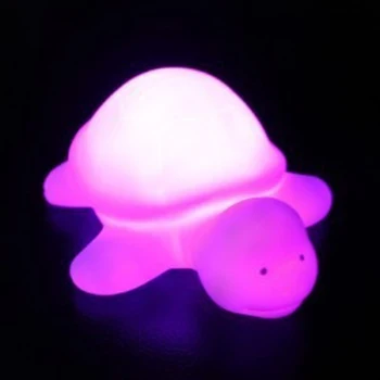 

LED Turtle Night Light 7 Color Changing Mini Cartoon Bedside Lamp Party Bedroom Decoration