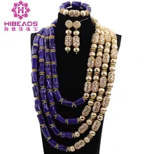 Фиолетовый коралловый Свадебный комплект ювелирных изделий 24 дюйма длинное Коралловое эффектное ожерелье с бусинами набор роскошных дубайских золотых свадебных ювелирных изделий CNR798