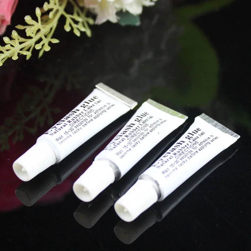 Wholesale 10000pcs Aluminum Tube Packaging 1ml White False Eyelash Glue