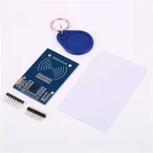 High Quality MFRC-522 RC522 RFID NFC Reader RF IC Card Inductive Sensor Module For Arduino Module + S50 NFC Card + NFC Key Ring