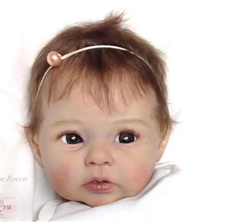 NPK 20 ''Reborn Doll Kit Limited Edidtion реалистичные мягкие силиконовые виниловые настоящие нежные на ощупь неокрашенные детали куклы аксессуары