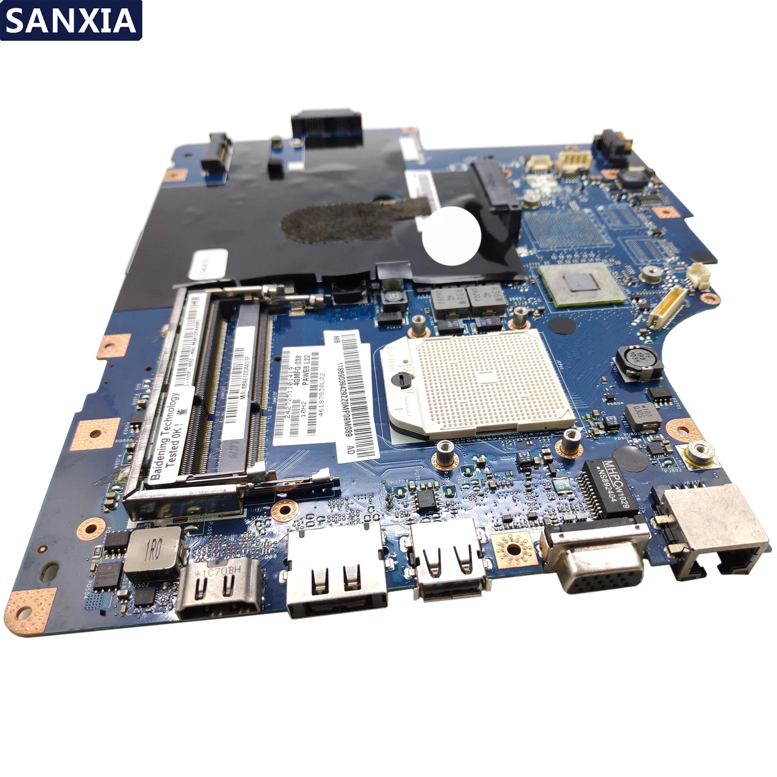 Buy  KEFU LA-5754P Laptop motherboard for Lenovo Z565 G565 original mainboard with HDMI