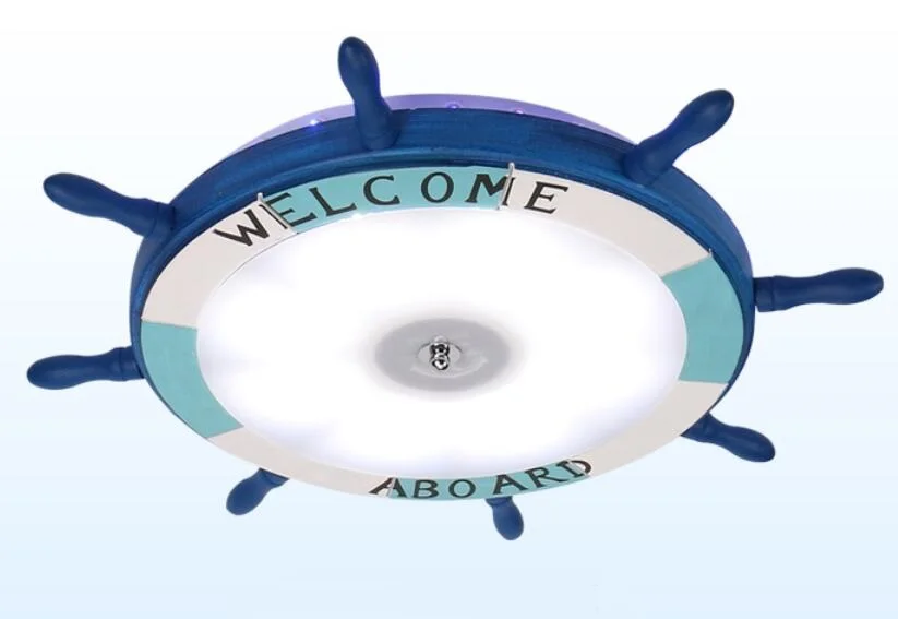 

Children toy modern care eye LED helm Mediterranean creative children room ceiling light bedroom boys cartoon ZH ET57
