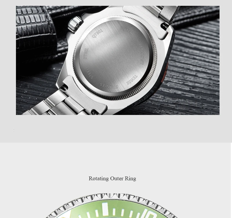 Топ бренд Модные Роскошные мужские часы автоматические механические часы из нержавеющей стали с инструментом подарки Relogio Masculino Прямая поставка