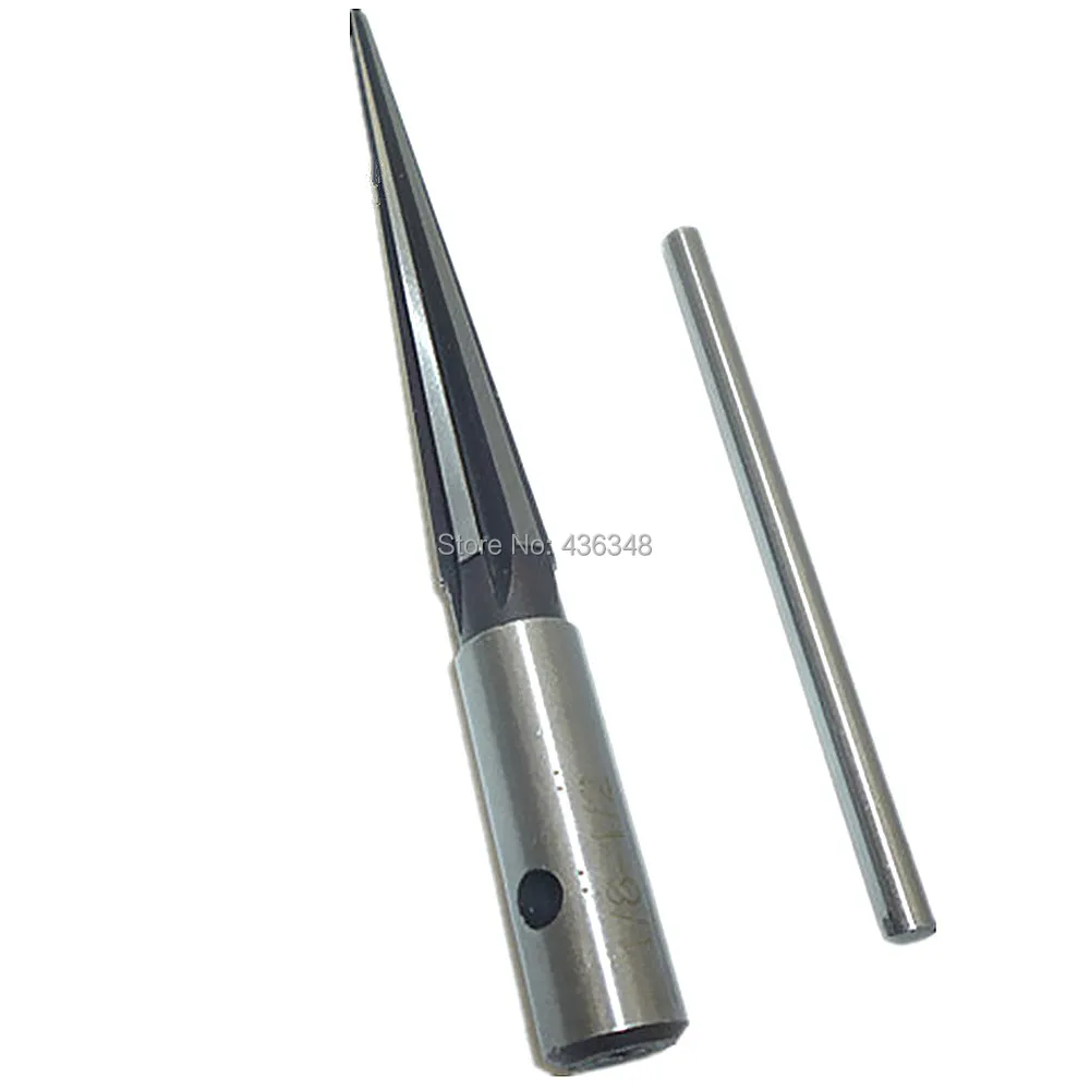 Tapered Reamer Reaming Set Conical End Pins Ream 1/8-1/2" 5/32-7/8" H1W1 To CL Tapered Reamer Reaming Set Conical End Pins Ream 1/8-1/2" 5/32-7/8" H1W1 To CL