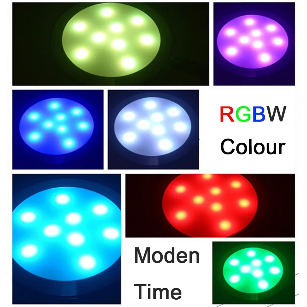 DC12V светодиодный под кабинет освещение 4 шт. светодиодный шайба Llights с Беспроводной РЧ пульт дистанционного управления, с регулируемой яркостью для пространства под прилавком, полка, мебельная подсветка