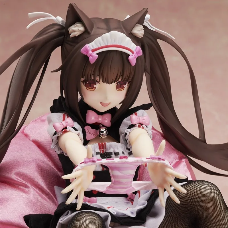 Новая Привлекательная девушка горничная ваниль и шоколад NEKOPARA Vol.1 солей ПВХ