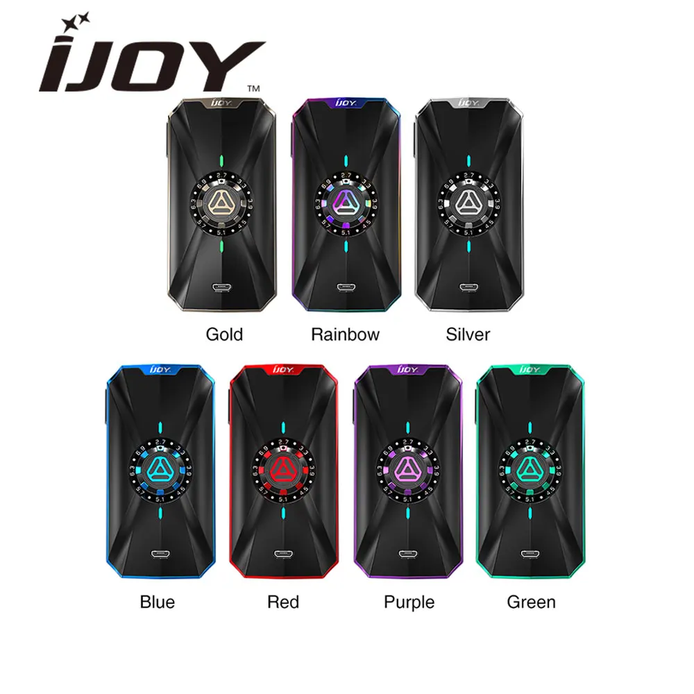 

Original IJOY ZENITH 3 Box Mod VV Mode with 16 voltage levels & IWEPAL chipset 360W Max Output E-cigarette Vape Mod vs PD18650