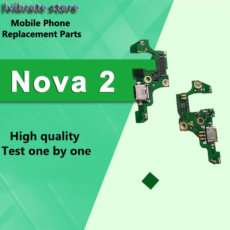 Новинка для Huawei Nova 2 USB зарядное устройство Порт платы гибкий кабель крышка Nova2 док