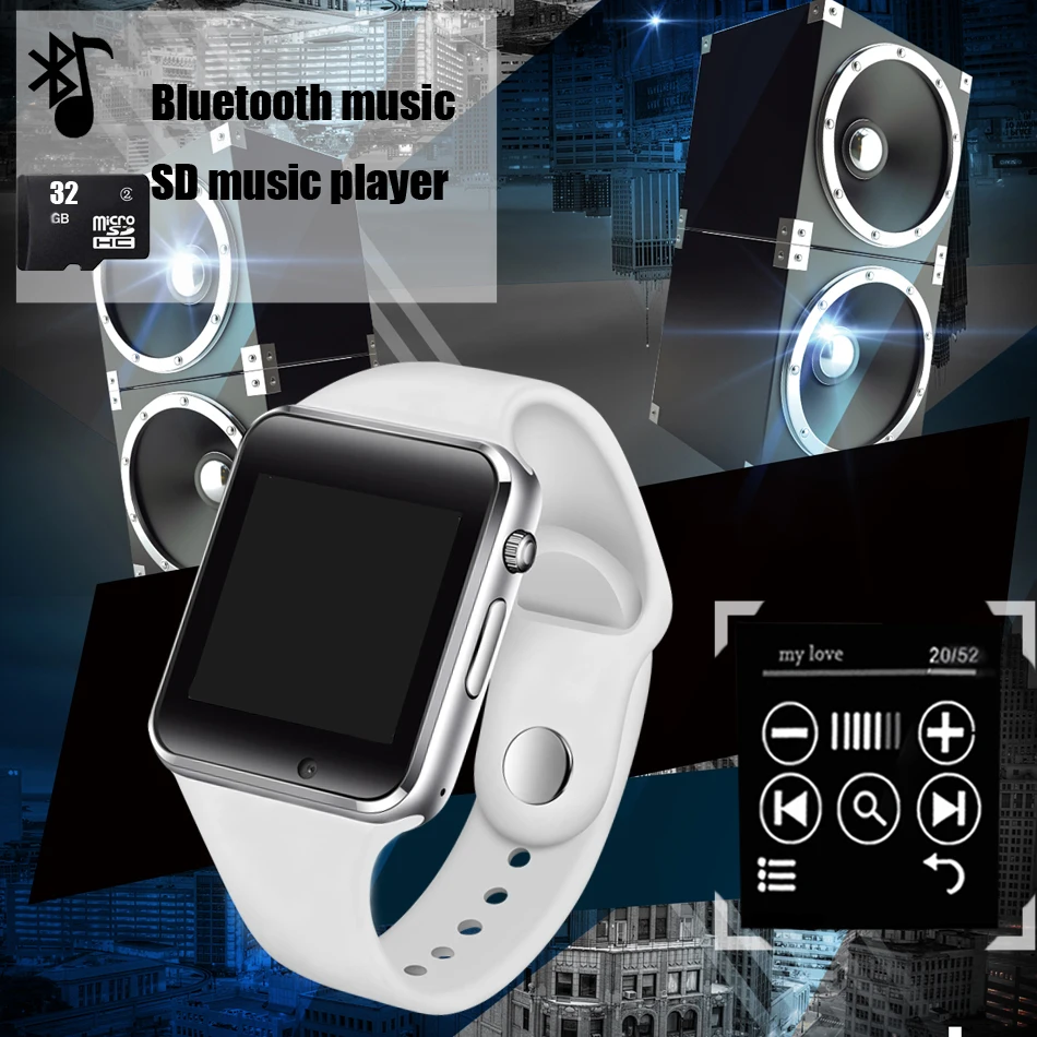 Смарт-часы для мужчин с поддержкой sim-карты TF Bluetooth Вызов шагомер спортивные водонепроницаемые Смарт-часы для Android IOS relogio masculino