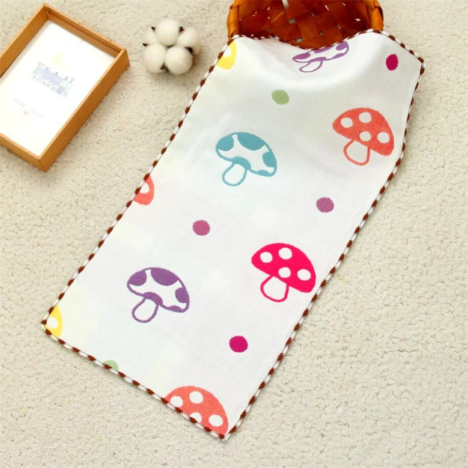 Муслиновые носовые платки детское полотенце для новорожденных многоразовая квадратная ткань муслиновые Детские хлопковые салфетки марлевые мочалки для новорожденных детей