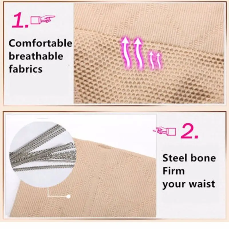 shapewear bodysuit High Waist Shaping Panties Breathable Body Shaper Slimming Tummy Underwear panty shapers Shapewear Girdle Underwear backless shapewear