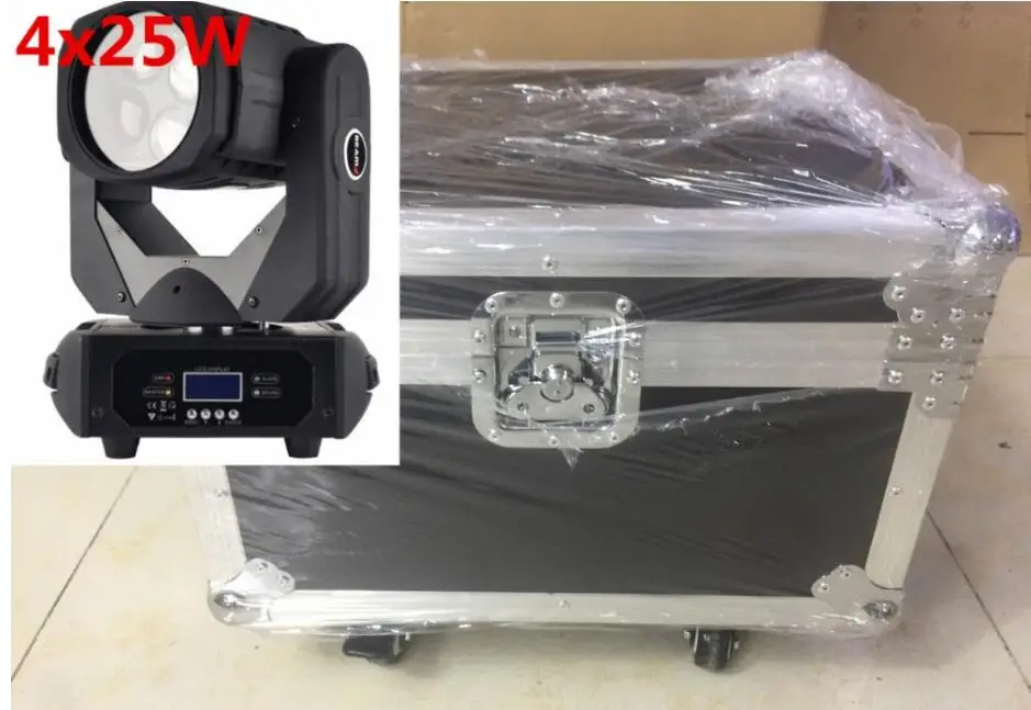 

LED Super Beam 4x25W 4 LIGHT Flight Case