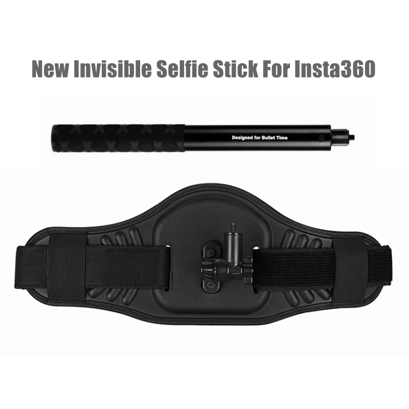 

New Invisible Selfie Stick With Adjustable Velcro Waist Stand Adapter For Insta360 One X & One & Insta360 EVO Accessories