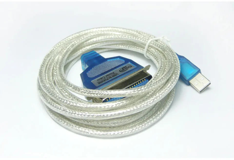 USB printer Cable  36 pin data line LPT male Port Parallel IEEE 1284  Print Adapter Converter Printer Cable USB to CN36 DB36 (8)