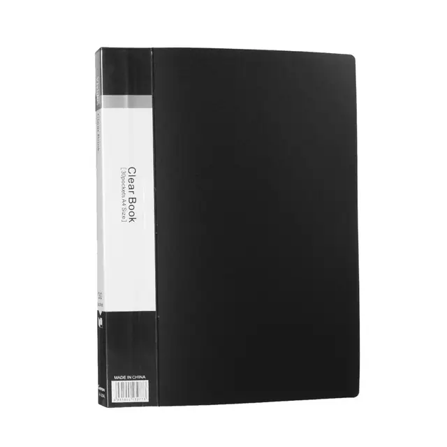 long clear folder