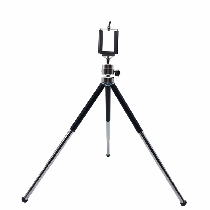 15-5-30CM-3-Sections-Extendable-Metal-Portable-Tripods-with-Phone-Holder-For-Gopro-Cameras-Xiaomi