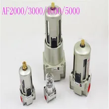 AF2000-02D 3000-02D 4000-04D 4000-06D 5000-06D 5000-10D Pneumatic Filter Air Treatment Unit Pressure Regulator Compressor pneumatic compressor air source treatment filter dryer af2000 02 oil and water filter