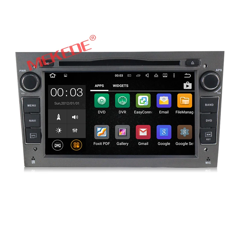 Sale HD 1024*600 Quad Core Android 7.1 Car tape recorder GPS DVD Player For Opel Astra H Vectra Corsa Zafira B C G support OBD2 DVR 2