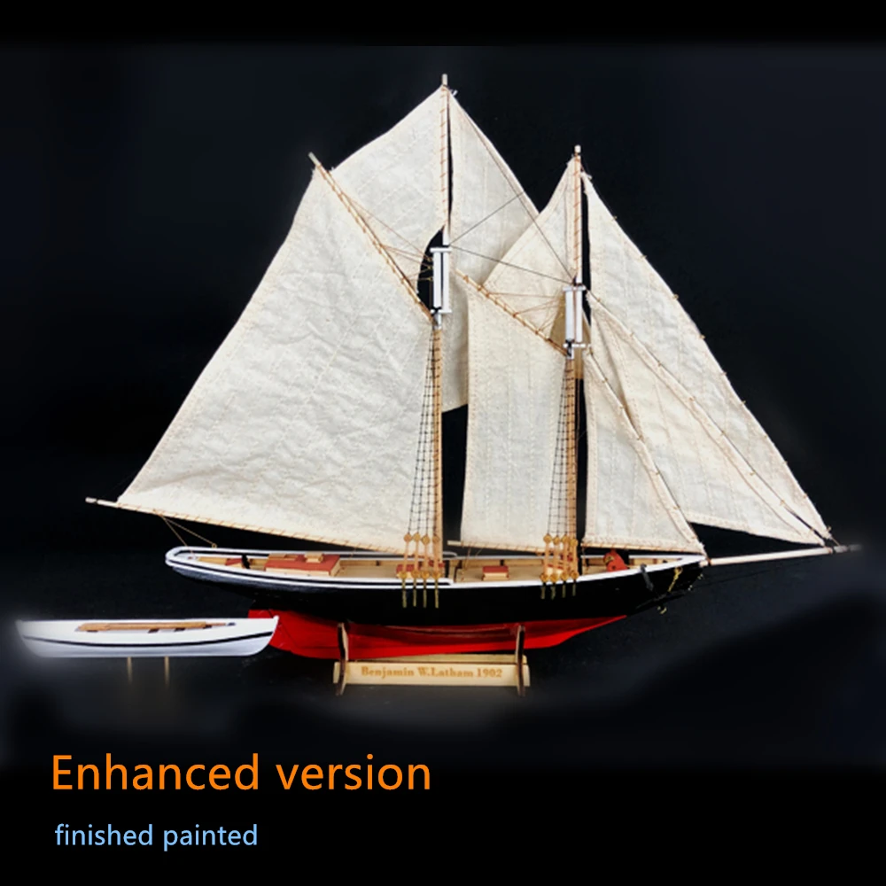 

Sailing Benjam COMBO assembly model kits classical wooden sailing boat model scale wooden assembly ship model building kits