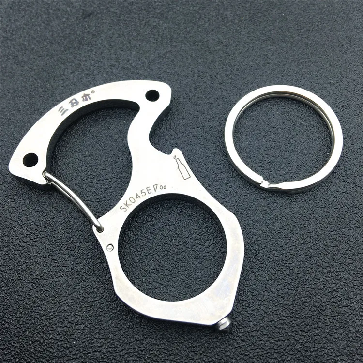 

Sanrenmu Multi EDC Tools With Bottle Opener Glass Breaker Key Chain for Camping Travel